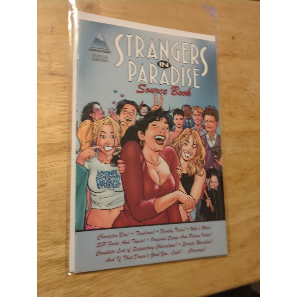Strangers in Paradise Source Book #1 Abstract Studios Terry Moore 2003